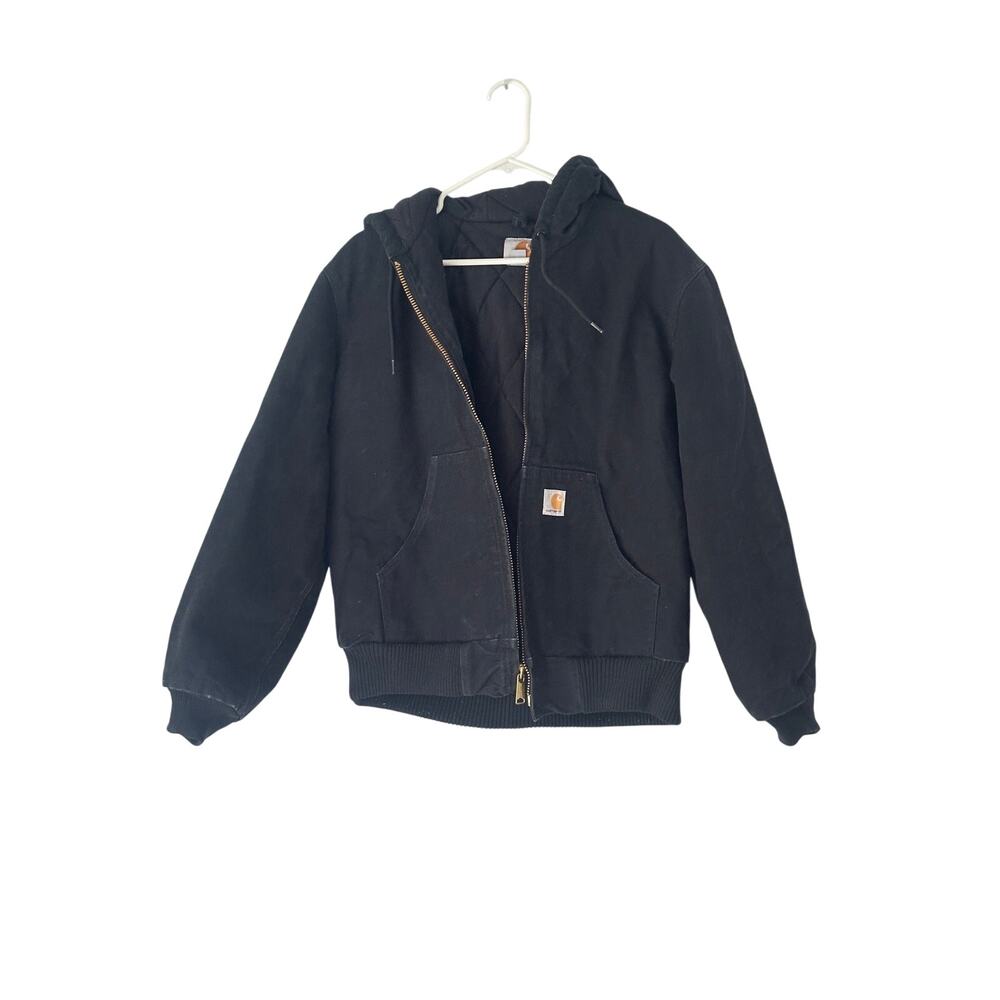 Carhartt Black Duck Canvas Hooded Jacket